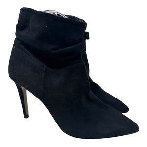 XOXO Taniah Women’s Side Zip Stiletto Bootie Black Size 6.5